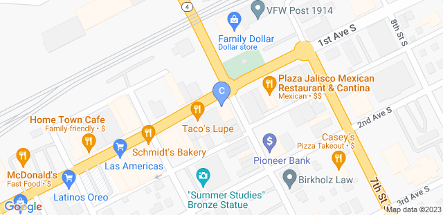 Map to Cross Combat Martial Arts