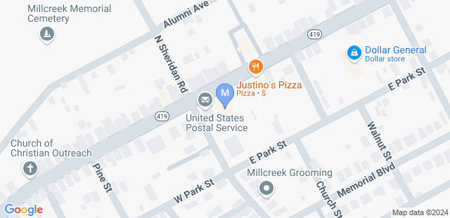 Map to Moser’s Mat Club