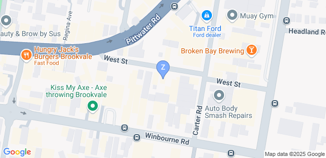 Map to Zero Point GJJ Sydney 