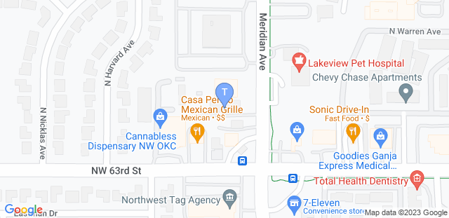 Map to The Strength Factory