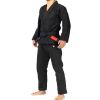 FUJI Unisex All Around BJJ Gi - Black/White/Blue Photo 1