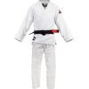 FUJI Unisex All Around BJJ Gi - Black/White/Blue Photo 3