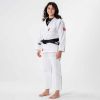 FUJI Women's Ultra Lite 300 BJJ Gi - Black/White/Blue Photo 3