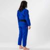 FUJI Women's Ultra Lite 300 BJJ Gi - Black/White/Blue Photo 6