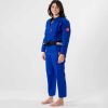 FUJI Women's Ultra Lite 300 BJJ Gi - Black/White/Blue Photo 5