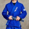 ELITE Kid's Core Jiu Jitsu Gi - Black/White/Blue/Green Photo 3