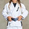 ELITE Kid's Core Jiu Jitsu Gi - Black/White/Blue/Green Photo 2