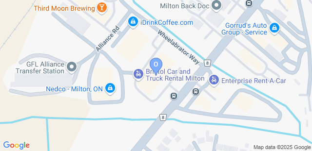 Map to Octa BJJ Milton
