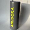 Aikidoka Tumbler— Primer Grey with Yellow Lettering Photo 3