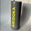 Aikidoka Tumbler— Primer Grey with Yellow Lettering Photo 1