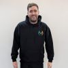 Moralis Adult Hoodie - Black Photo 2