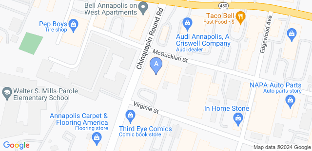 Map to Annapolis Boxing
