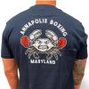 Annapolis Boxing Maryland - Navy Tee – Fighting Crab Edition Photo 1
