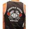 Annapolis Boxing Maryland - Black/Heather Gray Tank Top - Fighting Crab Edition Photo 1