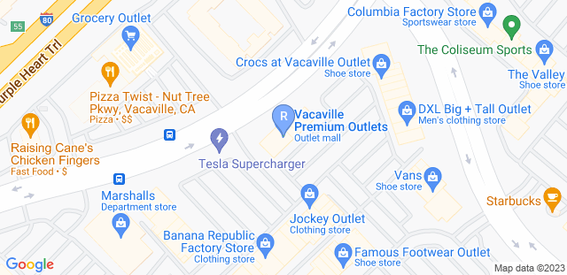 Map to Carlson Gracie Vacaville Brazilian Jiu Jitsu