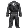 KIDS RENZO GRACIE ULTRA LITE BJJ GI BLACK + BELT Photo 2