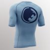 PULSAR - BLUE -  SHORT-SLEEVE RASH GUARD 2.0 Photo 3