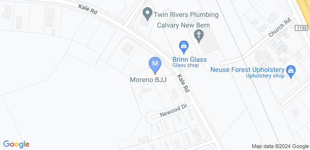 Map to Moreno BJJ LLC