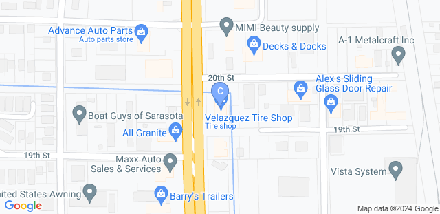 Map to VTT  Sarasota