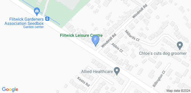 Map to Flitwick BJJ