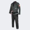 BJJ Life Fitted Competition Gi - CHARCOAL Photo 7