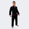 V6 BJJ GI + Free White Belt - BLACK Photo 1