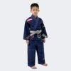 Kids V6 BJJ GI - NAVY BLUE Photo 1