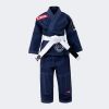 Kids V6 BJJ GI - NAVY BLUE Photo 2