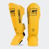 HMIT Shin Guards - MAIZE Photo 1