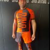 Adult Short Sleeve Rashguard Split Design Photo 2