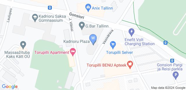 Map to Wolk AirStudio