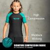 Elite Short Sleeve Rash Guard - Kids Photo 3