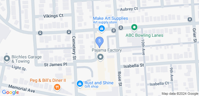 Map to 570 Jiu Jitsu